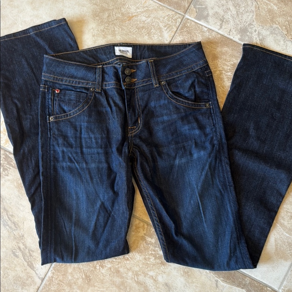 Hudson signature boot cut jean